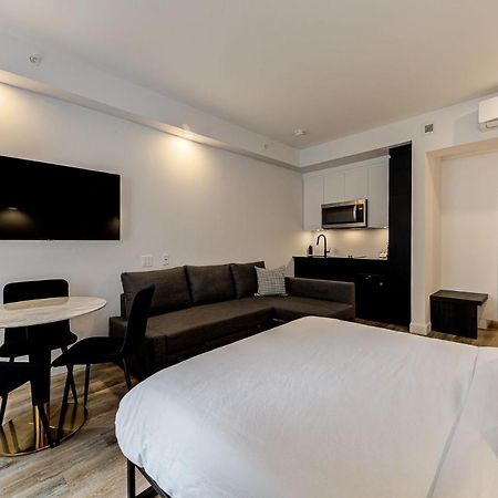 Apartament Les Lofts Du Theatre Québec Zewnętrze zdjęcie