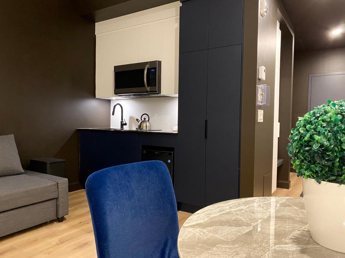 Apartament Les Lofts Du Theatre Québec Zewnętrze zdjęcie
