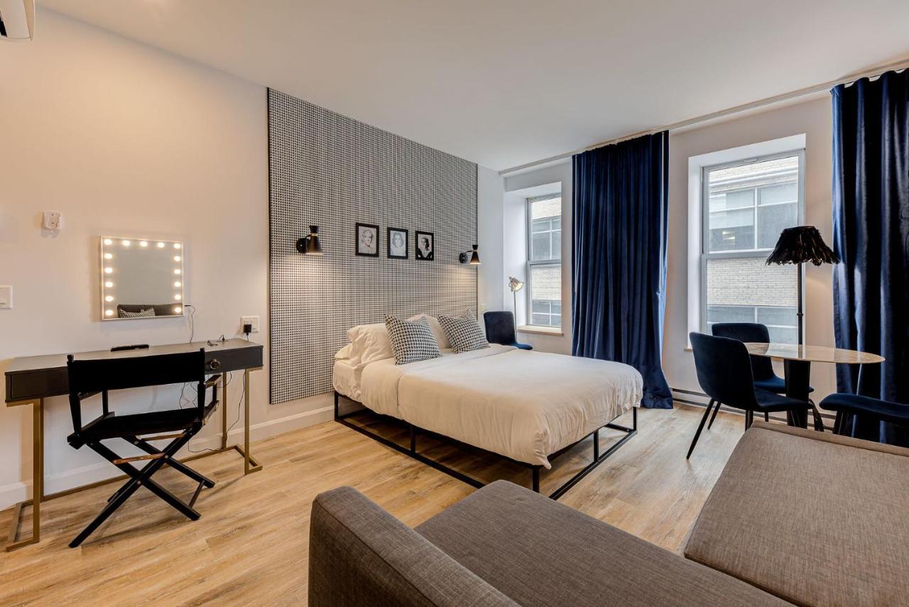 Apartament Les Lofts Du Theatre Québec Zewnętrze zdjęcie