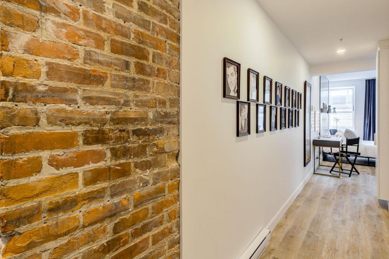 Apartament Les Lofts Du Theatre Québec Zewnętrze zdjęcie
